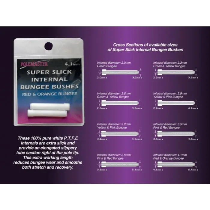 Drennan SUPER SLICK INTERNAL BUNGEE BUSHES 2 Drennan SUPER SLICK INTERNAL BUNGEE BUSHES - Afbeelding 2