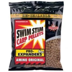DYNAMITE BAITS SWIM STIM PRO EXPANDERS 350g -Hengels Verkoop Dynamite Baits Swim Stim Pro Expanders Amino Original 6mm 350gr18.50.24 min