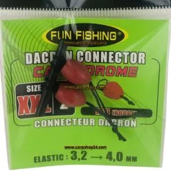 Fun Fishing DACRON CONNECTORS -Hengels Verkoop Fun Fishing Dacron Connectors XXL Red 44521750 min
