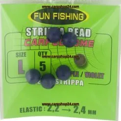Fun Fishing STRIPPA BEADS -Hengels Verkoop Fun Fishing Strippa Bead Purple L 44522530 min