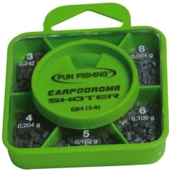 Fun Fishing PLOMBS SHOTER BOXES -Hengels Verkoop Funfishing Shoter Box GM 3 4 5 6 8 44595101 min