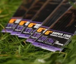 Guru 6" SUPER LWG BANDED READY RIGS - 5 Opties -Hengels Verkoop Guru 6 Super LWG Ready Rigs Onderlijnen 2 min