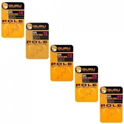 Guru GPS MICRO BARB SPADE END POLE SPECIAL - 5 Opties -Hengels Verkoop Guru GPS Micro Barb Spade End Pole Special Haak Weerhaak 2 min