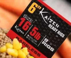 Guru 6" KAIZEN READY RIGS BARBLESS - 6 Opties -Hengels Verkoop Guru Kaizen 6 Ready Rigs Onderlijnen min