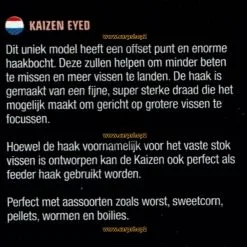 Guru KAIZEN EYED BARBLESS -Hengels Verkoop Guru Kaizen Eyed Barbless Weerhaakloos 1 min