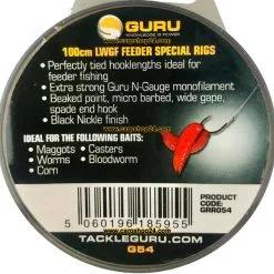Guru LWGF 100CM FEEDER SPECIAL RIGS - 7 Opties -Hengels Verkoop Guru LWGF 100cm Feeder Special Rigs Onderlijnen min