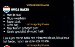 Guru MWGB MICRO BARBED - 6 Opties 16 Guru MWGB MICRO BARBED - 6 Opties -Hengels Verkoop Guru MWGB Micro Barbed Weerhaak Eyed min