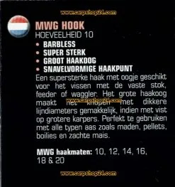 Guru MWG BARBLESS - 6 Opties -Hengels Verkoop Guru MWG Barbless Weerhaakloos Oog min 1
