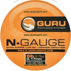 Guru N-GAUGE - 7 Opties -Hengels Verkoop Guru N Gauge Nylon 017mm GNG17 min