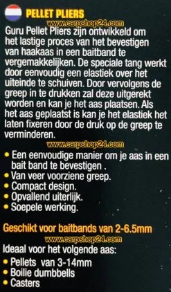 Guru PELLET PLIERS -Hengels Verkoop Guru Pellet Pliers GPP min 1