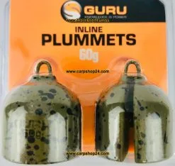 Guru PLUMMETS -Hengels Verkoop Guru Plummets Peillood 60g GPL60 min