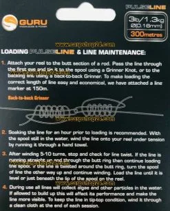 Guru PULSE LINE 300m -Hengels Verkoop Guru Pulse Line Nylon min 1