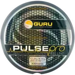 Guru PULSE PRO REEL LINE - 4 Opties -Hengels Verkoop Guru Pulse Pro Reel Line Nylon 0.27mm 10.2lb GPRO10 min