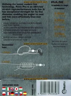 Guru PULSE PRO REEL LINE - 4 Opties -Hengels Verkoop Guru Pulse Pro Reel Line Nylon 3 min