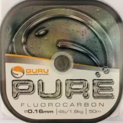 Guru PURE FLUOROCARBON 50m - 10 Opties -Hengels Verkoop Guru Pure Fluorocarbon 016mm GFC16 min