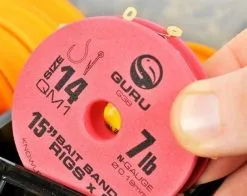 Guru 15" QM1 BAIT BAND RIGS - 4 Opties -Hengels Verkoop Guru QM1 15 38cm Bait Band Rigs Onderlijnen 3 min