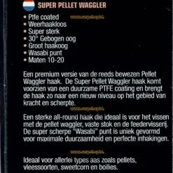 Guru SUPER PELLET WAGGLER EYED BARBLESS -Hengels Verkoop Guru Super Pellet Waggler Eyed Barbless Haak min 1