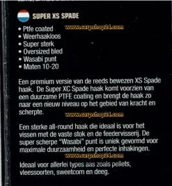 Guru SUPER XS EYED BARBLESS - 7 Opties -Hengels Verkoop Guru Super XS Eyed Barbless Oog Weerhaakloos 1 min