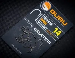 Guru SUPER XS SPADE BARBLESS - 6 Opties -Hengels Verkoop Guru Super XS Spade Barbless Weerhaakloos 2 min