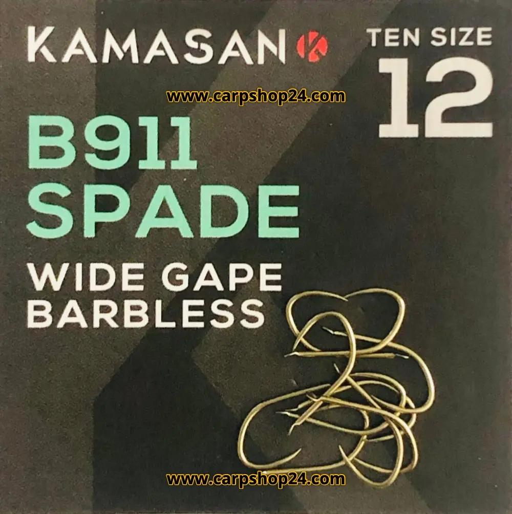 Kamasan B911 SPADE WIDE GAPE BARBLESS 2 Kamasan B911 SPADE WIDE GAPE BARBLESS - Afbeelding 2