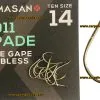 Kamasan B911 SPADE WIDE GAPE BARBLESS