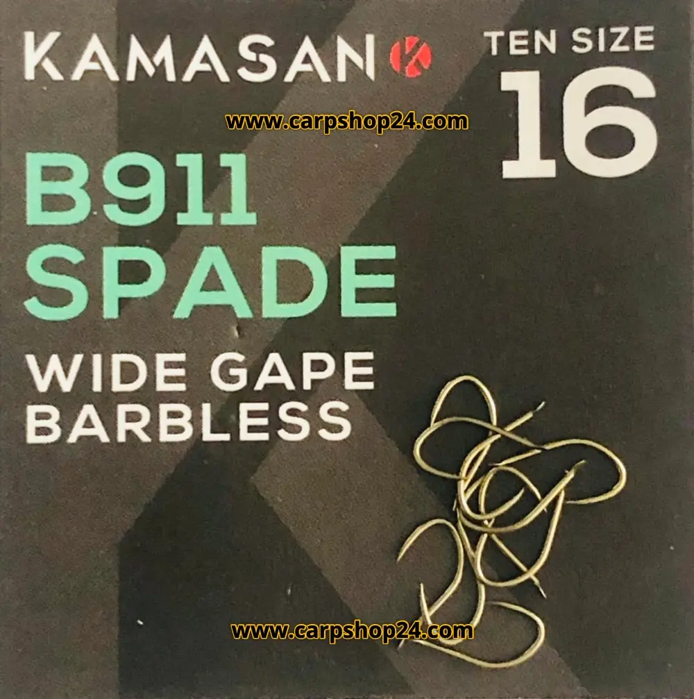 Kamasan B911 SPADE WIDE GAPE BARBLESS 3 Kamasan B911 SPADE WIDE GAPE BARBLESS - Afbeelding 3