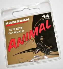 Kamasan ANIMAL EYED BARBEB -Hengels Verkoop Kamasan animal eyed barbed haken min
