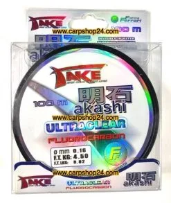 Lineaeffe AKASHI TAKE ULTRACLEAR 100m - 8 Opties -Hengels Verkoop Lineaffe Take Akashi Ultraclear 100m 0 16mm min min