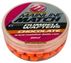Mainline MATCH DUMBELL WAFTERS 6mm, 8mm, 10mm - 12 Opties -Hengels Verkoop Mainline match dumbell wafters 6mm chocolate orange min
