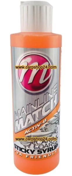 Mainline MATCH CARP & COARSE STICKY SYRUP 250ml -Hengels Verkoop Mainline Match Carp Coarse Sticky Syrup 250ml Activ 8 MM2707 min