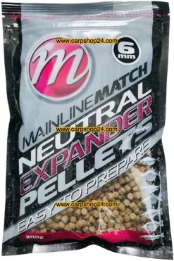 Mainline MATCH EXPANDER PELLETS 4mm & 6mm - 300g -Hengels Verkoop Mainline Match Expander Pellets Neutral 6mm MM3906 min