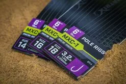 Matrix MXC-1 POLE RIGS 6" - 15cm - 3 Opties -Hengels Verkoop Matrix MXC 1 Standard Pole Rigs 6 15cm Onderlijnen 1 min