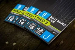 Matrix MXC-3 BAIT BAND RIGS EYED BARBLESS 6" - 15cm - 3 Opties -Hengels Verkoop Matrix MXC 3 Bait Band Rigs Eyed Barbless 6 15cm Onderlijnen 1 min