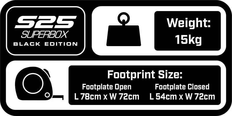 Matrix S25 LIME SEATBOX + SELF SUPPORTING SIDE TRAY 7 Matrix S25 LIME SEATBOX + SELF SUPPORTING SIDE TRAY - Afbeelding 7
