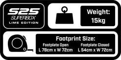 Matrix S25 LIME SEATBOX + SELF SUPPORTING SIDE TRAY 15 Matrix S25 LIME SEATBOX + SELF SUPPORTING SIDE TRAY -Hengels Verkoop Matrix S25 superbox seatbox black edition GMB175 3 min 0140e48b 3597 4ede bde6 c30849c8574e