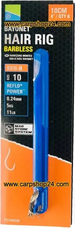 Preston KKH-B BAYONET HAIR RIG BARBLESS 10CM - 4 Opties 2 Preston KKH-B BAYONET HAIR RIG BARBLESS 10CM - 4 Opties - Afbeelding 2