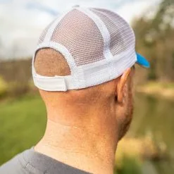 Preston WHITE MESH CAP -Hengels Verkoop Preston P0200381 White Mesh Cap 4 min