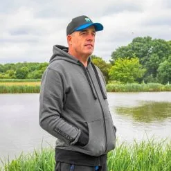 Preston GREY ZIP HOODIE - 7 Opties -Hengels Verkoop Preston grey zip hoodie 3 min