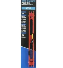 Preston CARP SHALLOW POLE RIGS - 4 Opties