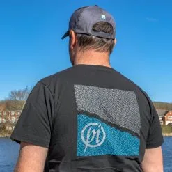 Preston BLACK T-SHIRT - 7 Opties -Hengels Verkoop Preston p0200344 50 black t shirt kleding 3 min