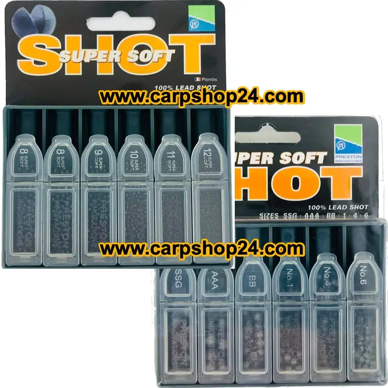 Preston SUPER SOFT SHOT DISPENSERS - 2 Opties 1 Preston SUPER SOFT SHOT DISPENSERS - 2 Opties