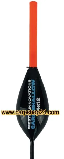 Preston CARP SHALLOW (10 Stuks Of €2,20/stuk) -Hengels Verkoop Preston Carp Shallow Dobbers 4x12 Geel P0090074 min