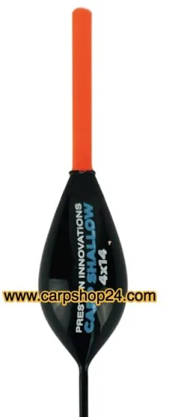 Preston CARP SHALLOW (10 Stuks Of €2,20/stuk) -Hengels Verkoop Preston Carp Shallow Dobbers 4x14 Rood P0090073 min