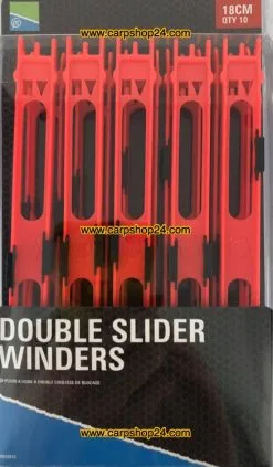 Preston DOUBLE SLIDER WINDERS - 6 Opties -Hengels Verkoop Preston Double Slider Winders Tuigen 18cm Rood P0020025 min 2