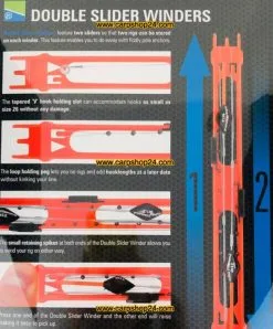 Preston INBOX DOUBLE WINDERS BOXES - 2 Opties 10 Preston INBOX DOUBLE WINDERS BOXES - 2 Opties -Hengels Verkoop Preston Inbox Double Slider Winder Boxes Tuigenlatjes min