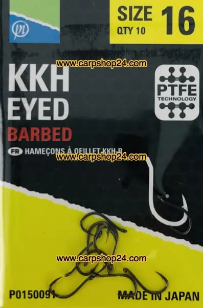 Preston KKH EYED BARBED - 5 Opties 8 Preston KKH EYED BARBED - 5 Opties - Afbeelding 8