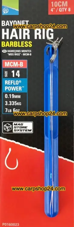 Preston MCM-B BANDED & BAYONET HAIR RIG BARBLESS 10cm - 6 Opties 10 Preston MCM-B BANDED & BAYONET HAIR RIG BARBLESS 10cm - 6 Opties - Afbeelding 10
