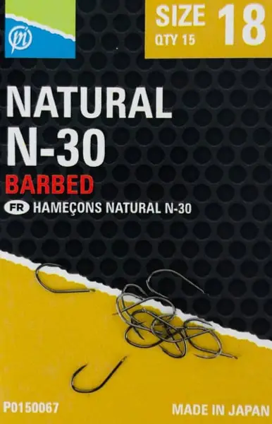 Preston NATURAL N-30 BARBED - 5 Opties 5 Preston NATURAL N-30 BARBED - 5 Opties - Afbeelding 5