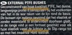 Preston EXTERNAL PTFE BUSHES -Hengels Verkoop Preston PTFE Enternal Bushes 1 min