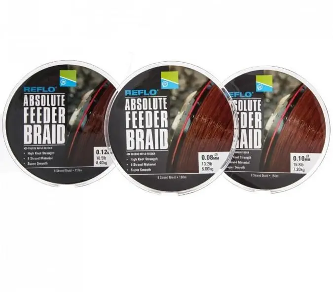 Preston REFLO ABSOLUTE FEEDER BRAID 150m 3 Preston REFLO ABSOLUTE FEEDER BRAID 150m - Afbeelding 3